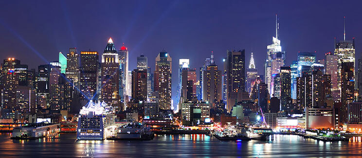 NYC Skyline Night image